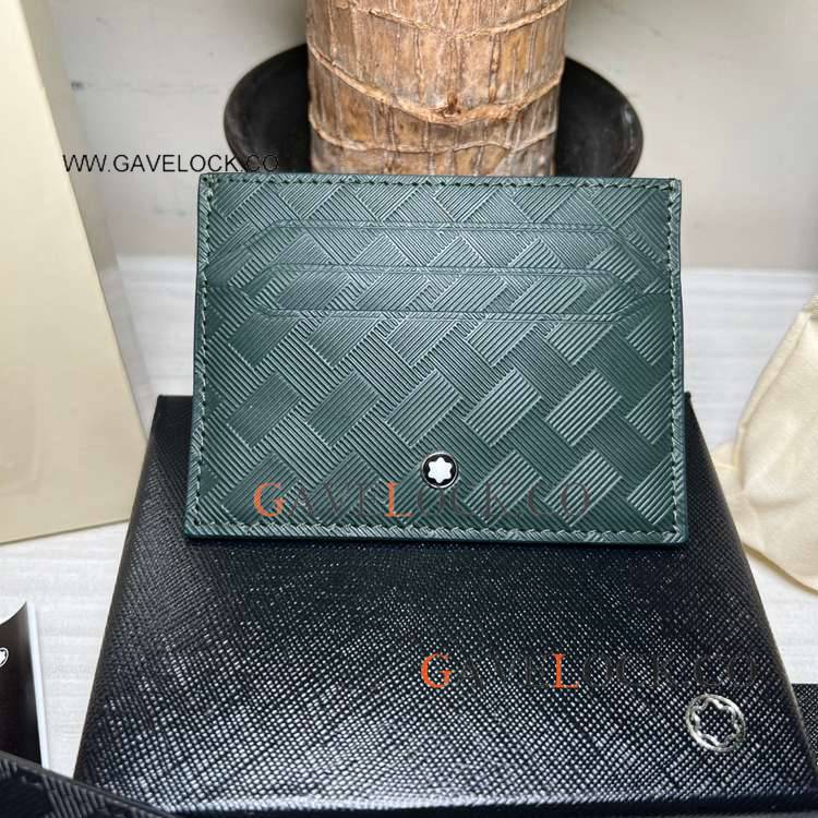 Copy Mont Blanc Men's Extreme 3.0 Card Holder Green